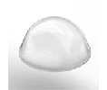 3M MMSJ6506 Bumpon™ Quiet Clear Protective Bumper, Self-Adhesive, Hemispherical - Box of 5000