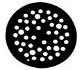 3M MM20444 5" Clean Sanding Disc Pad Hookit, 44 Holes