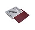 3M MM314D120J-9X11 120 Grit 9" x 11" Aluminum Oxide Cloth Sheet on J-Weight Paper, Plain Back Backing-Pack of 50