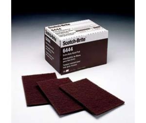 3M MM7445 6" x 9" Non-Woven Abrasive Finish Material, White