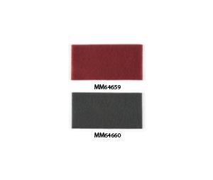 3M MM64660 Ultra Fine 4-1/2" x 9" Scotch-Brite Durable Flex Hand Pad, Gray