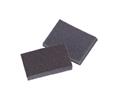 3M MM7060 Medium Grit 4" x 2-7/8" x 1/2" Aluminum Oxide Sanding Sponge, 1-Sided Finish