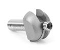 Amana AA49118 Edge Forming - Cove with Ball Bearing Guide, 2-Flute, 1-3/8" Cutting Diameter, 1/2" Shank