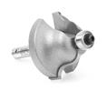 Amana AA49204 Edge Forming - Roman Ogee with Ball Bearing Guide, 2-Flute, 1-3/8" Cutting Diameter, 2-1/4" Long