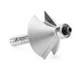 Amana AA49400 Edge Forming - Chamfer with Ball Bearing Guide 2-Flute - 1-1/4" Diameter, 45° Angle