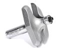 Amana AA49554 Edge Forming - Handrail Bit with Ball Bearing Guide - 2-Flute, 2-1/2" Diameter