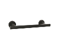Amerock AMBH26546-MB  Arrondi™ Series, Stainless Steel Towel Bar, 9" Center to Center - Matte Black Finish