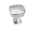 Amerock AMBP11287-26 Allison Series Zinc Die Cast Knob, 1-1/4" Length - Polished Chrome Finish