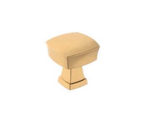 Amerock AMBP11287-CZ Stature Series, Transitional Knob, 1-1/4" Length - Champagne Bronze Finish