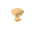 Amerock AMBP11287-CZ Stature Series, Transitional Knob, 1-1/4" Length - Champagne Bronze Finish