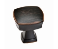 Amerock AMBP11287-ORB Stature Series Zinc Die Cast Knob, 1-1/4" Length - Oil Rubbed Bronze Finish