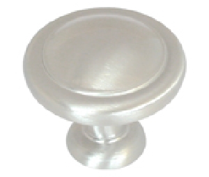 Amerock AMBP1387-G10 Reflections Series, Zinc Die Cast Knob, 1-1/4" Diameter - Satin Nickel Finish