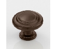Amerock AMBP1586-CBZ Inspirations Series, Zinc Die Cast Knob, 1-5/16" Diameter - Caramel Bronze Finish