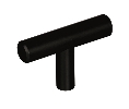 Amerock AMBP19009-BBR  Bar Pulls Series, Carbon Steel Knob, 1-15/16" Center to Center - Black Bronze Finish