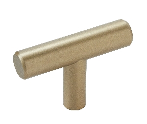 Amerock AMBP19009-BBZ  Bar Pulls Series, Stainless Steel Knob, 1-15/16" Center to Center - Golden Champagne Finish