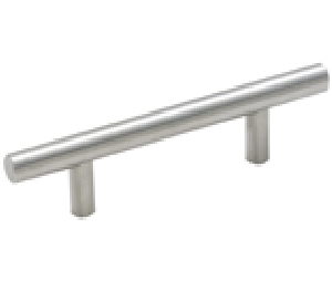 Amerock AMBP19010-SS Stainless Steel Series, Stainless Steel Bar Pull, 3" Center to Center - Stainless Steel Finish