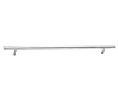 Amerock AMBP19014CS-G9  Bar Pulls Series, Carbon Steel Bar Pull, 12-5/8" Center to Center - Sterling Nickel Finish