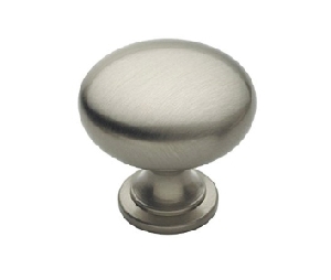 Amerock AMBP1910-G10  Allison™ Series, Zinc Die Cast Knob, 1-1/4" Diameter - Satin Nickel Finish