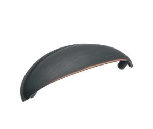 Amerock AMBP22094-ORB Allison Series, Zinc Die Cast Cup Pull, 3" Center to Center - Oil Rubbed Bronze Finish