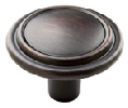 Amerock AMBP29113-ORB  Allison™ Series, Zinc Die Cast Knob, 1-1/4" Diameter - Oil Rubbed Bronze Finish
