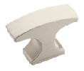 Amerock AMBP29203-G10 Conrad Series, Zinc Die Cast T-Knob, 1-9/16" Length - Satin Nickel Finish