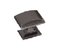 Amerock AMBP29340-GM Candler Series, Zinc Knob, 1-1/4" Diameter - Gunmetal Finish