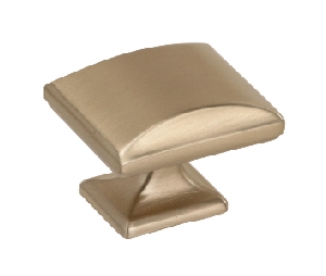 Amerock AMBP29368-BBZ  Candler Series, Zinc Knob, 1-1/2" Diameter - Golden Champagne Finish