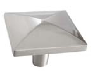 Amerock AMBP29398-G10 Extensity Series, Zinc Die Cast Oversized Knob, 1-1/2" Diameter - Satin Nickel Finish