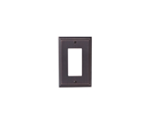 Amerock AMBP36518-ORB 1 Rocker Switch Wall Plate, Mulholland Series, Oil Rubbed Bronze Finish