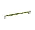 Amerock AMBP36561-PNBBZ Esquire Series, Cabinet Pull, 12-5/8" Center to Center - Polished Nickel/Golden Champagne Finish