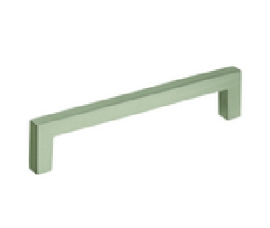 Amerock AMBP36571-G10 Monument Series, Zinc Pull, 5-1/16" Center to Center - Satin Nickel Finish