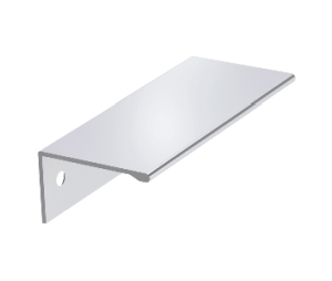 Amerock AMBP36573-26 Edge Pulls Series, Aluminum Pull, 3" Center to Center - Polished Chrome Finish