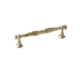 Amerock AMBP36594-BBZ Crawford Series, Zinc Die Cast Pull, 5-1/16" Center to Center - Golden Champagne Finish