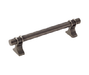 Amerock AMBP36606-GM Davenport Series, Zinc Pull, 5-1/16" Center to Center - Gunmetal Finish