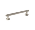 Amerock AMBP36621-G10 Sea Grass Series, Zinc Pull, 5-1/16" Center to Center - Satin Nickel Finish