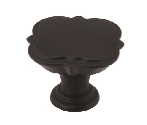 Amerock AMBP36629-BBR Grace Revitalize Series, Zinc Knob, 1-3/4" Diameter - Black Bronze Finish