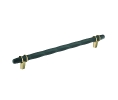 Amerock AMBP36664-BBRBBZ London Series, Cabinet Pull, 10-1/16" Center to Center - Black Bronze/Golden Champagne Finish