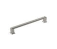 Amerock AMBP36761-G10 Appoint Series, Zinc Traditional Pull, 7-9/16" Center to Center - Satin Nickel Finish