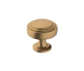 Amerock AMBP36765-CZ Winsome Series Zinc Traditional Knob, 1-1/4" Diameter - Champagne Bronze Finish