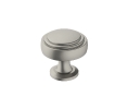 Amerock AMBP36765-G10 Winsome Series Zinc Traditional Knob, 1-1/4" Diameter - Satin Nickel Finish