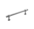 Amerock AMBP36767-26 Winsome Series, Zinc Traditional Pull, 5-1/16" Center to Center - Polished Chrome Finish