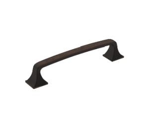 Amerock AMBP36776-ORB Ville Series, Zinc Traditional Pull, 5-1/16" Center to Center - Oil Rubbed Bronze Finish
