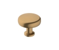 Amerock AMBP36780-CZ Factor Series, Zinc Contemporary Knob, 1-1/4" Diameter - Champagne Bronze Finish