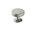 Amerock AMBP36793-G10 Renown Series, Zinc Traditional Knob, 1-1/4" Diameter - Satin Nickel Finish