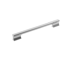 Amerock AMBP36840-26 Status Series, Aluminum Contemporary Pull, 8-13/16" Center to Center - Polished Chrome Finish