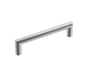 Amerock AMBP36853-26 Revolve Series, Stainless Steel Contemporary Pull, 5-1/16" Center to Center - Polished Chrome Finish