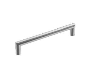 Amerock AMBP36854-26 Revolve Series, Stainless Steel Contemporary Pull, 6-5/16" Center to Center - Polished Chrome Finish