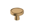 Amerock AMBP36857-CZ Destine Series, Zinc Contemporary Knob, 1-3/8" Diameter - Champagne Bronze Finish