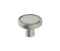 Amerock AMBP36857-G10 Destine Series, Zinc Contemporary Knob, 1-3/8" Diameter - Satin Nickel Finish