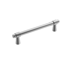 Amerock AMBP36859-26 Destine Series, Zinc Contemporary Pull, 5-1/16" Center to Center - Polished Chrome Finish